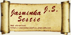 Jasminka Šestić vizit kartica